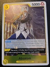 Absalom OP14-100 Foil Rare The Azure Sea's Seven One Piece Card Game