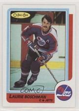 1986-87 O-Pee-Chee Laurie Boschman #184 b3p