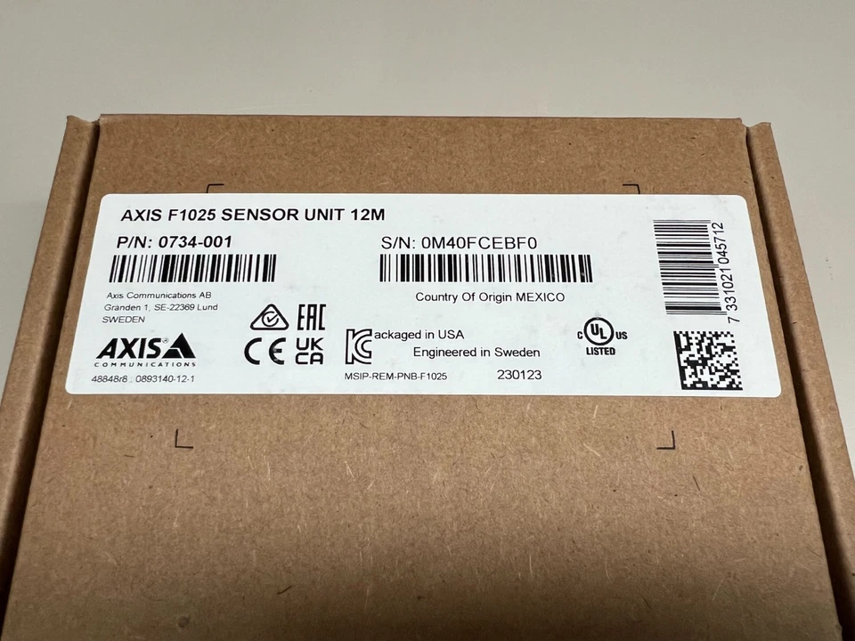 Axis Communications F44 Dual Audio Input Main Unit - Black (0936-001-01) - Image 3 of 4