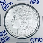 1898 BU UNCIRCULATED MORGAN SILVER DOLLAR AUTHENTIC U.S. MINT FREE SHIPPING 5770