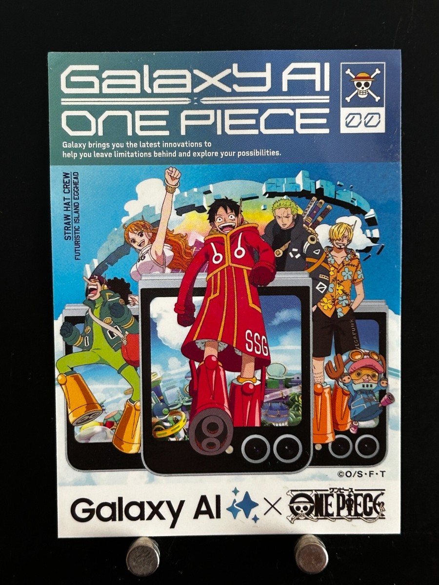 Straw Hat Pirates One Piece Sticker Galaxy AI Samsung