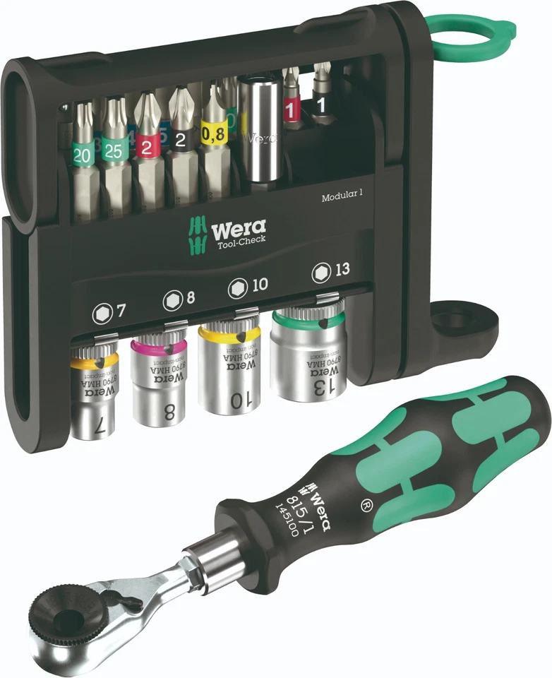 Wera Tool-Check Modular 1, 21 pieces Kraftform Socket & Bit set - 05049000001 - Image 2 of 3
