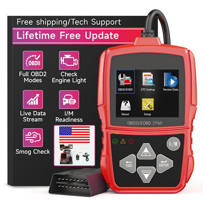 Automotive OBD2 Scanner Code Reader Check Engine Car Diagnostic as ...