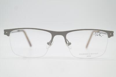 Brille PRODESIGN DENMARK 6157 Silber Halbrand Brillengestell eyeglasses Neu