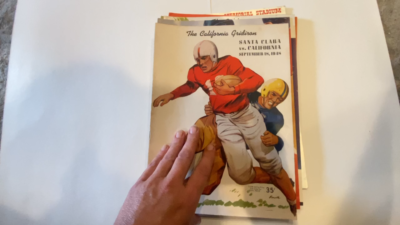 1949 California Gridiron CAL Complete Home Games Football