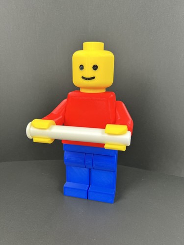 Lego porta carta igenica design toilette paper holder technic bagno wc casa - Foto 3 di 9