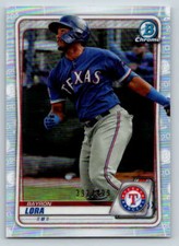 2020 Bowman Chrome Prospects Refractors #BCP159 Bayron Lora 499 (ref 181556)