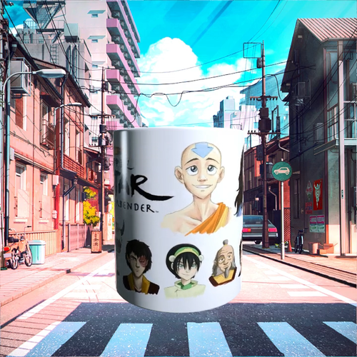 ANIME - Avatar the Last Air Bender Characters - 11oz Coffee Mug - Video 1 of 1