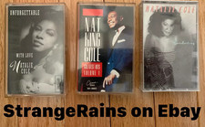 Nat King Cole / Natalie Cole 3 Cassette Lot . TESTED