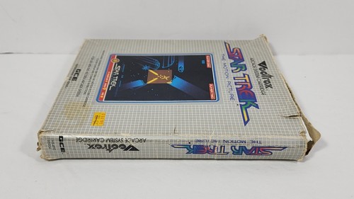 Vectrex Star Trek GCE Game Overlay Box Manual Arcade Retro Video Game Cartridge - Picture 5 of 18