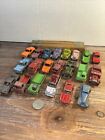 Lot Of 21 Vintage Tootsie Toys Diecast Cars, Trucks And Jeeps