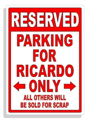 No Parking Signs on a Stake– Heartfelt Giver