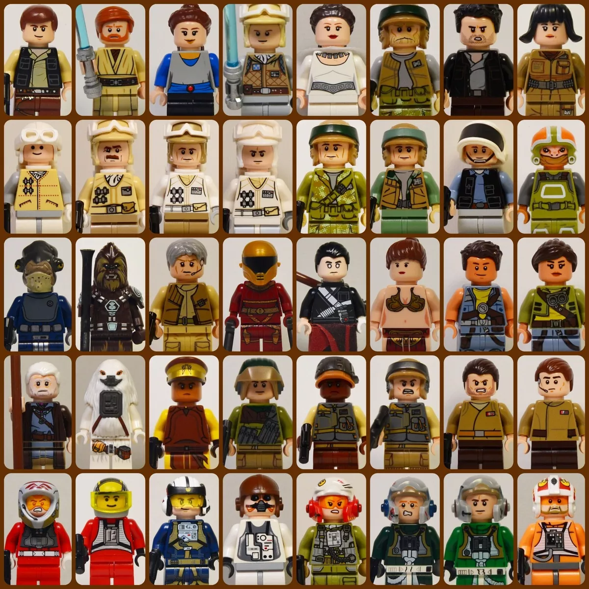 Minifigures Star Wars Rebeldes E Outros Personagens