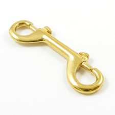 Waziaqoc 5 PCS Double Ended Bolt Snap Hook, 3.5 Inch Zinc Alloy Hook Metal Clips, Heavy Duty Trigger Chain Clips For Key Chain Dog Leash Horse Pet Sling Feed Buckets P 402284940 - View #7