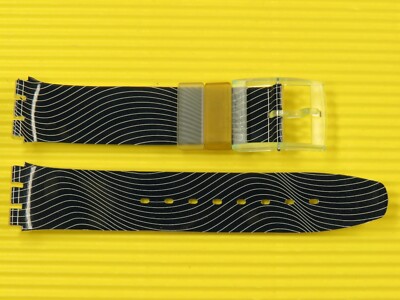 ORIGINAL Swatch Scuba - TSUNAMI - Armband 17mm Kunststoff - ASDG900