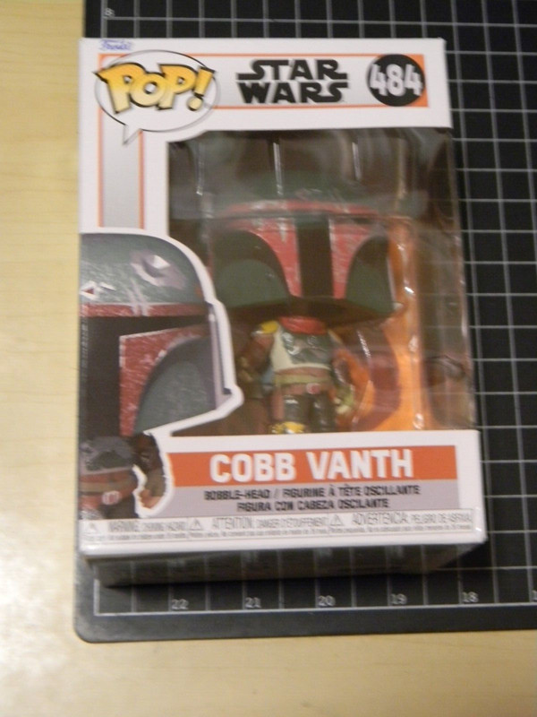 Funko Pop Star Wars Cobb Vanth Box Issues