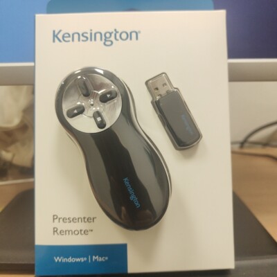 Kensington Wireless USB Presenter Schwarz/Chrom K33373EU