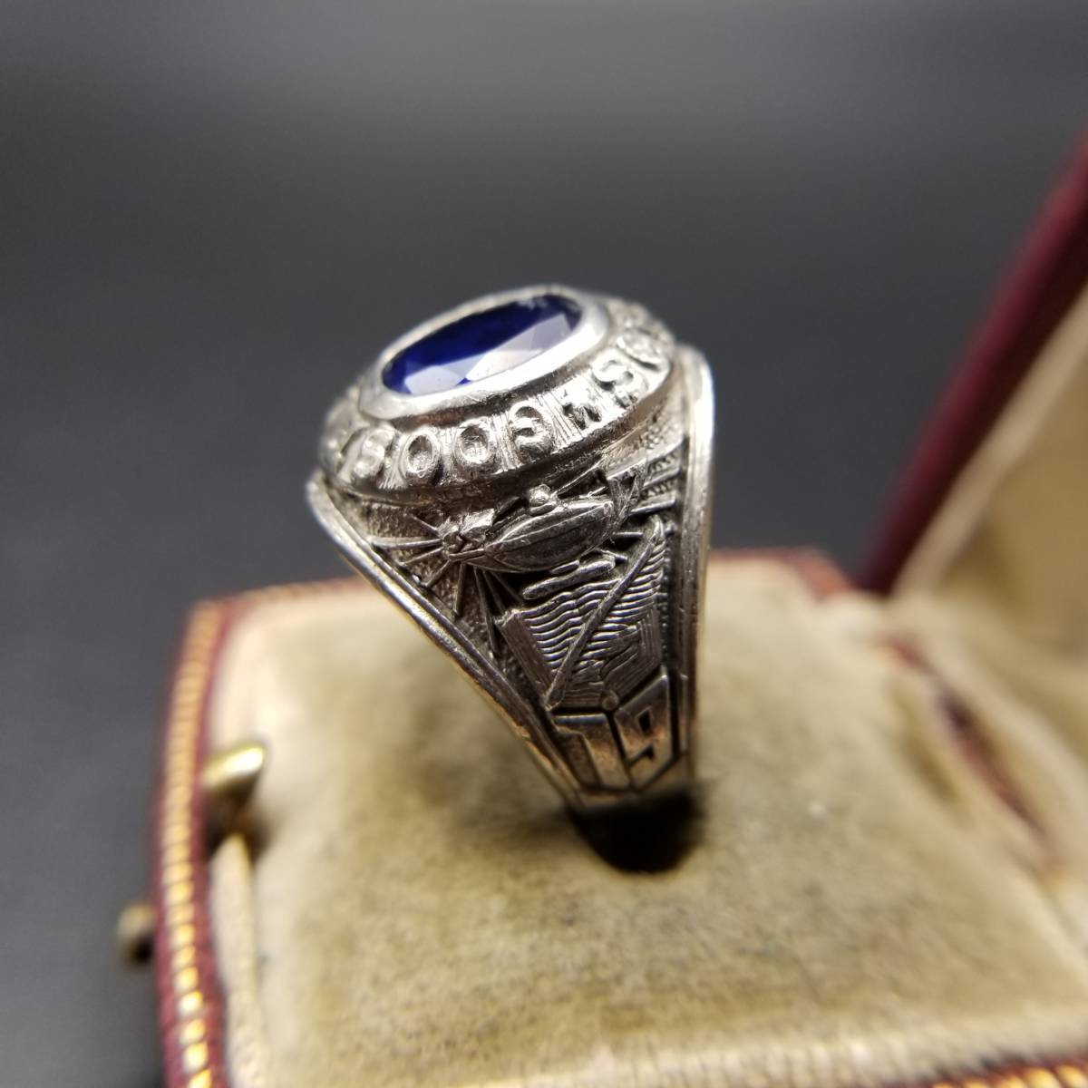 1977 Bale USA Vintage Class Ring Goose Rock School College