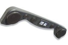 6 Speaker Overhead Sound Bar For 87-06 Jeep Wrangler Textured Black Finish