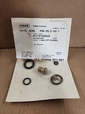 NEW FISHER CONTROLS R171FX00S22 KIT, 171L 1'' EPT SPARES