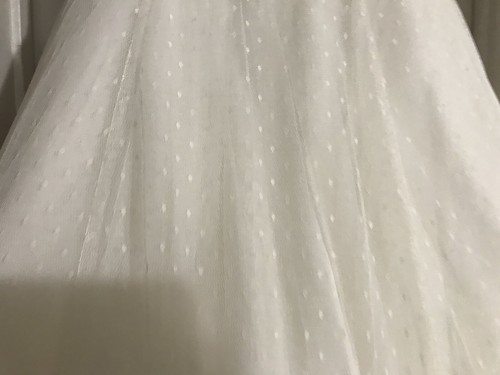 Pronovias wedding dress Off White straps lace Belt size 14 High Waist - Picture 10 of 12