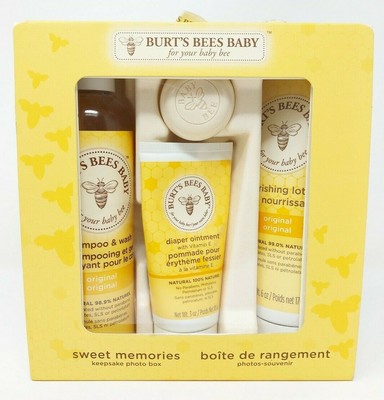 burt's bees baby sweet memories keepsake photo box