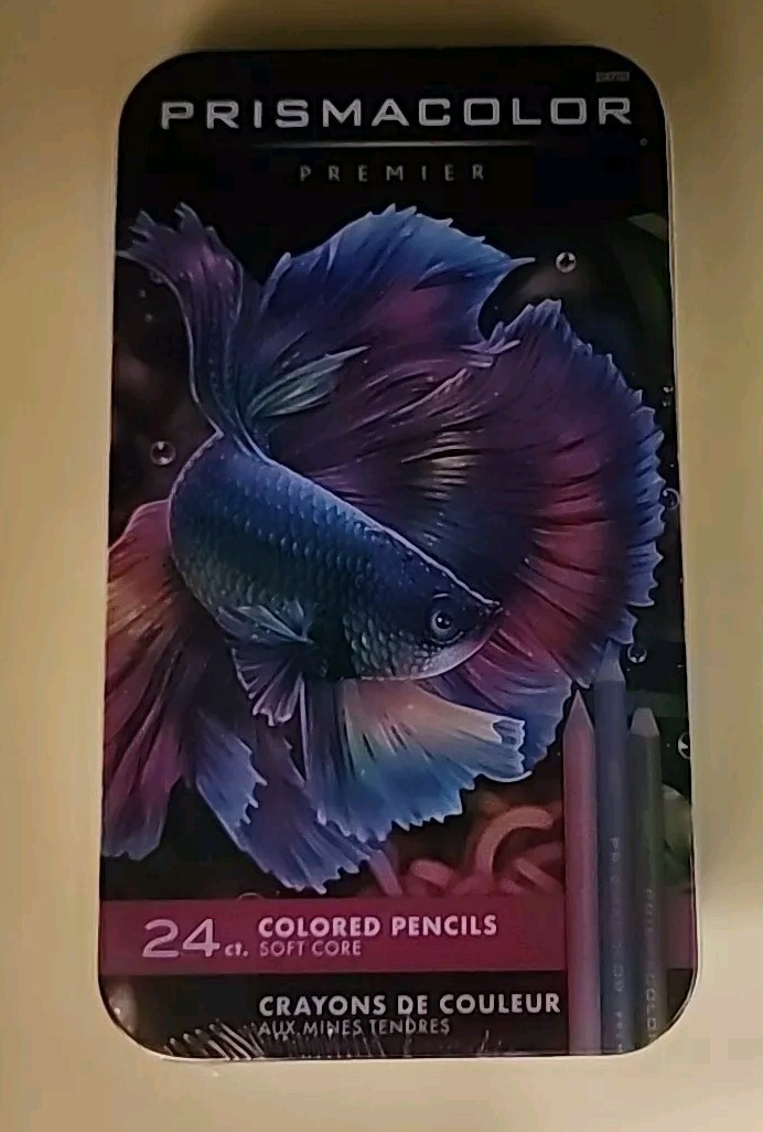 Prismacolor Premier Colored Pencils, Soft Core, 24 Pack