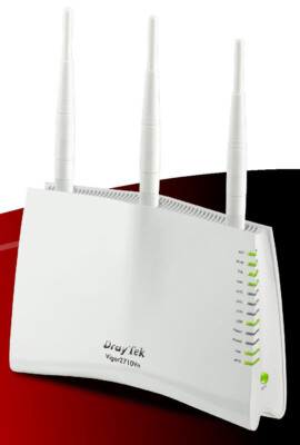 DrayTek Vigor 2710Vn - ADSL2/2+ router - VoIP - Wi-Fi - Annex A - EU plug
