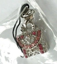 Handbag Purse Cell Phone Charm PInk Austrian Crystal Jewelry Gift Bridesmaid NWT