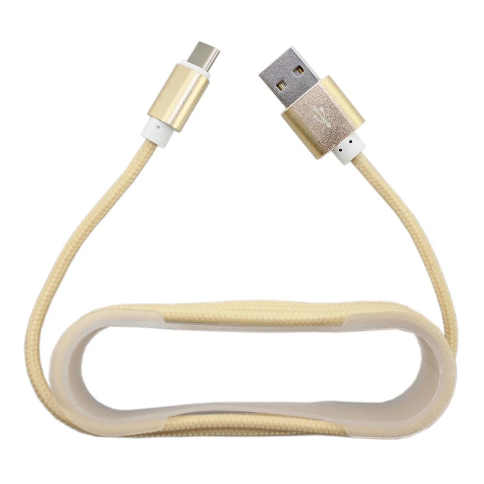 Type-C Braided Fast Data Charger USB Cable Cord for TCL 20L+ Plus 20 R Pro 20B - image 2 of 3