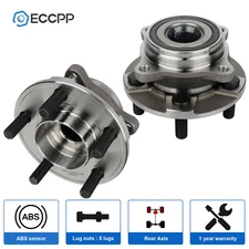 Pair Rear Wheel Hub Bearings Assembly For Ford Mustang RWD 2015 2016 2017-2022