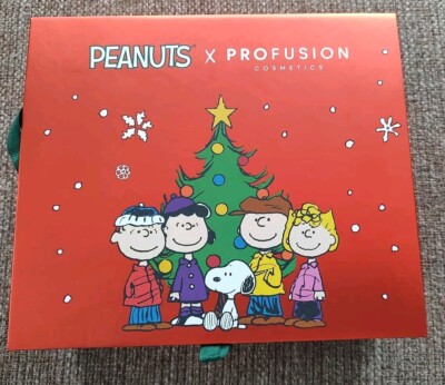 Profusion Cosmetics Peanuts Merry Christmas Charlie Brown Vanity Set Rare Sp Ed