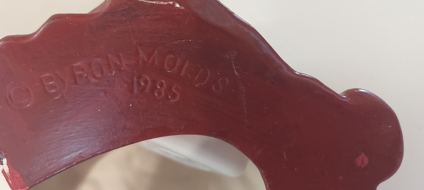 Vtg Byron Molds Jesus Praying Musical Figurine Plays Whole World In His Hands