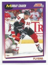 MURRAY CRAVEN 1991-92 SCORE CARD MINT CONDITION