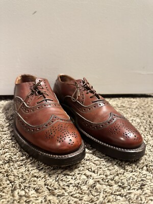 Keith Highlanders Men\'s Brown Leather Oxford Shoes Size 10.5 Classic Dress USA‎ Keith Highlanders Men main image 3
