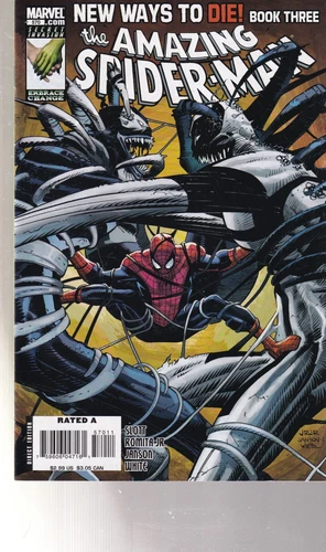 AMAZING  SPIDERMAN 570  - 1ST ANTI VENOM  - NEW WAYS TO DIE PT 3 - MARVEL COMICS