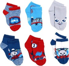 Thomas the Tank Engine   Baby Boys' 6 Pack Socks   Sizes 18-24 Months