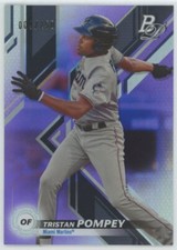2019 Bowman Platinum Top Prospects Purple /250 #TOP40 Tristan Pompey