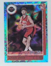 2021-22 Panini NBA Hoops - Rookies Alperen Sengun #204 Teal Explosion (RC) NBA