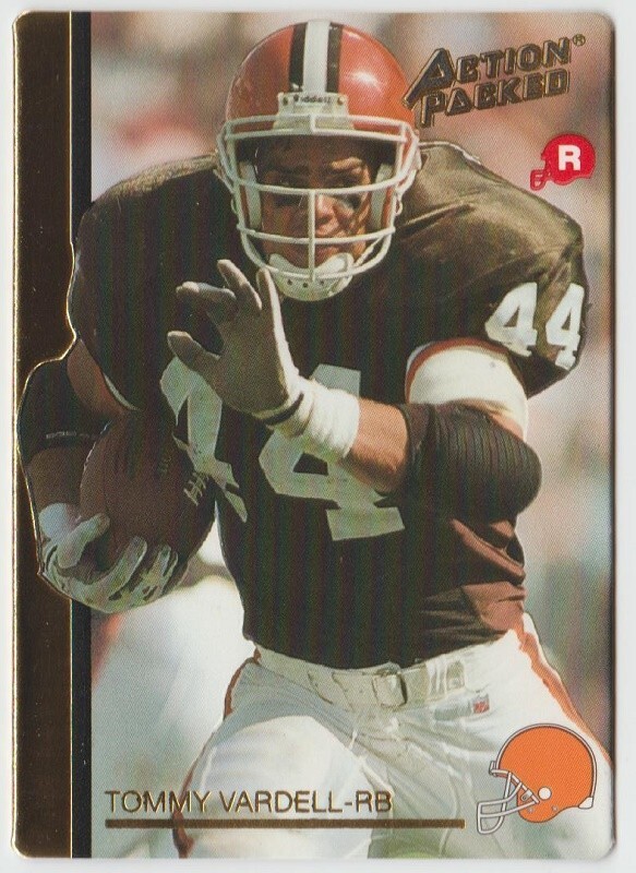 1992 Action Packed Rookie Update #27 Tommy Vardell RC - Cleveland Browns