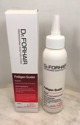 DR. FORHAIR Professional Scalp Solutions Folligen Scaler  New EXPIRED 5/22/2018