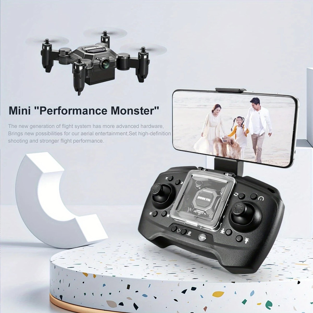 ドローン ミニ AnyRC AnyRC Mini Folding Drone Aircraft - 4K