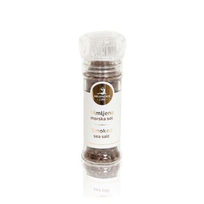 Solana Nin - Meersalz - rauchig - Salzmühle - 2x100g