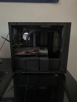 NZXT GAMING PC, custom build, Black, see description for specs