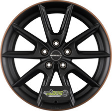 Borbet LX19 black matt rim copper 8x19 ET40 - LK5/112 ML66.5 Felge Alu Borbet LX19 black matt rim copper 8x19 ET40 - LK5/112 ML66.5 Felge Alu