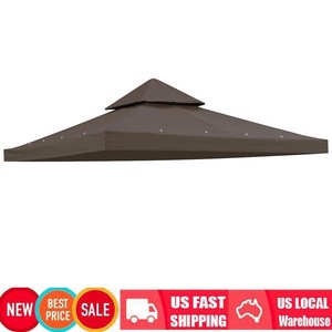 12 X12 Canopy Top Replacement Cover For 2 Tier Outdoor Patio Garden Yard Gazebo Ebay