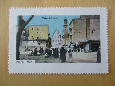 (6524) Reklamemarke - Kairo - Markt
