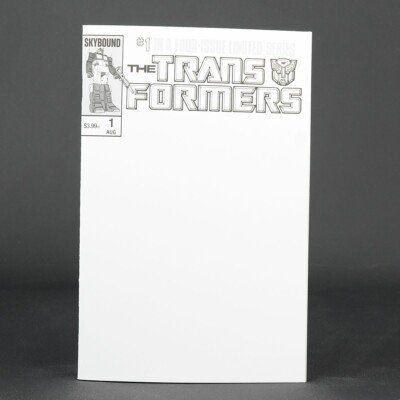 THE TRANSFORMERS #1 40th Anniversary Cvr C Image Comics 2024 Skybound 01C Blank