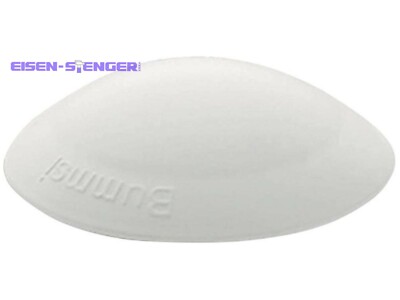 Burg-Wächter-TPF 2050 DUO-Türpuffer 2er-Set, Selbstklebend, Weiß, Ø 50 mm