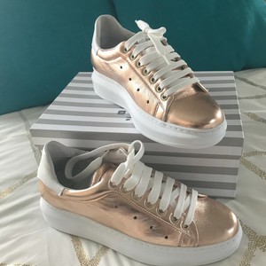 Oro Rosa Moda tenis con plataforma elevada extendido Suela Para Mujer Talla  9 | eBay